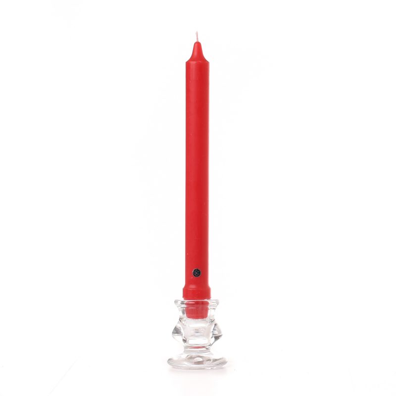 Red Taper Candles Classic 8 Inch CandlesWholesalers