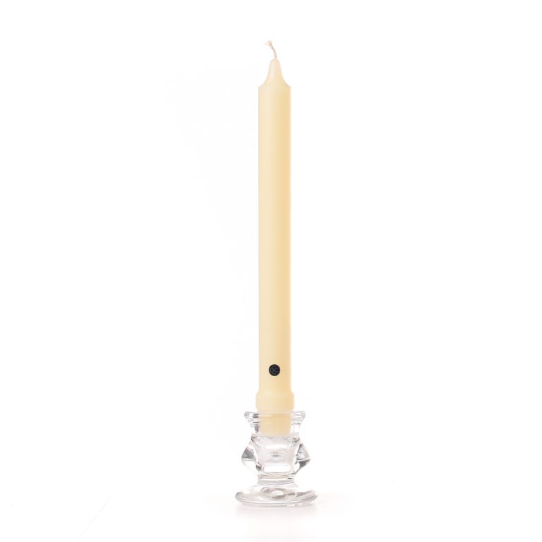 Ivory Taper Candles Classic 12 Inch CandlesWholesalers