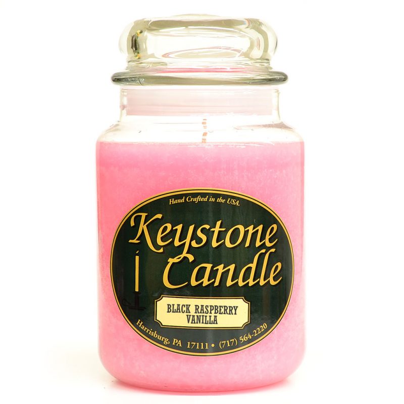 26 oz Black Raspberry Vanilla Jar Candles CandlesWholesalers