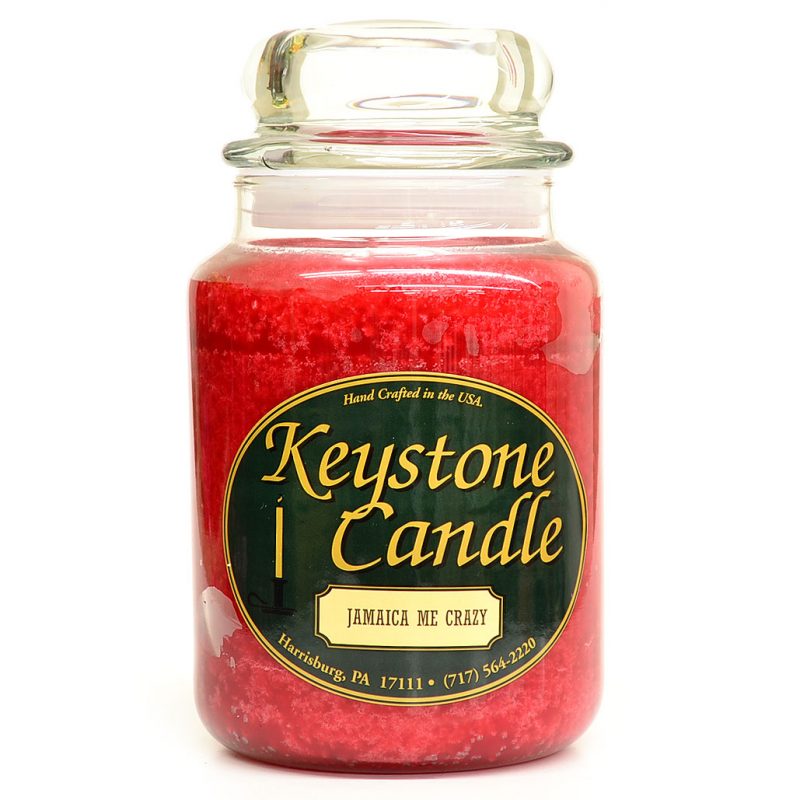 26 oz Jamaica Me Crazy Jar Candles CandlesWholesalers